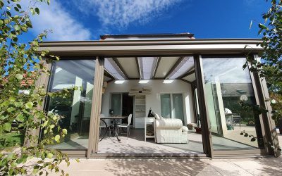 Véranda bioclimatique à St Prex