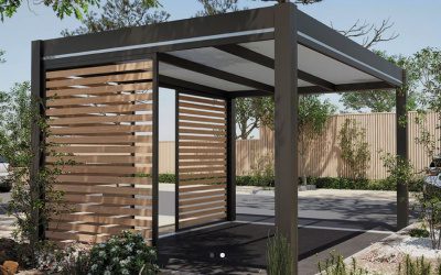 Carport voiture et moto