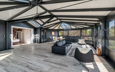 Véranda Énergie Grande Dimension à Aubonne