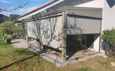 Pergola Évolutive à Prez-vers-Siviriez