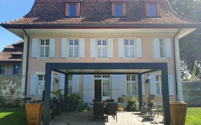 Pergola à Lames Orientables à Gurmels